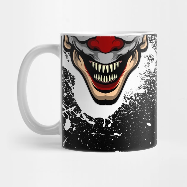 Scary Clown Mask by ShirtsShirtsndmoreShirts